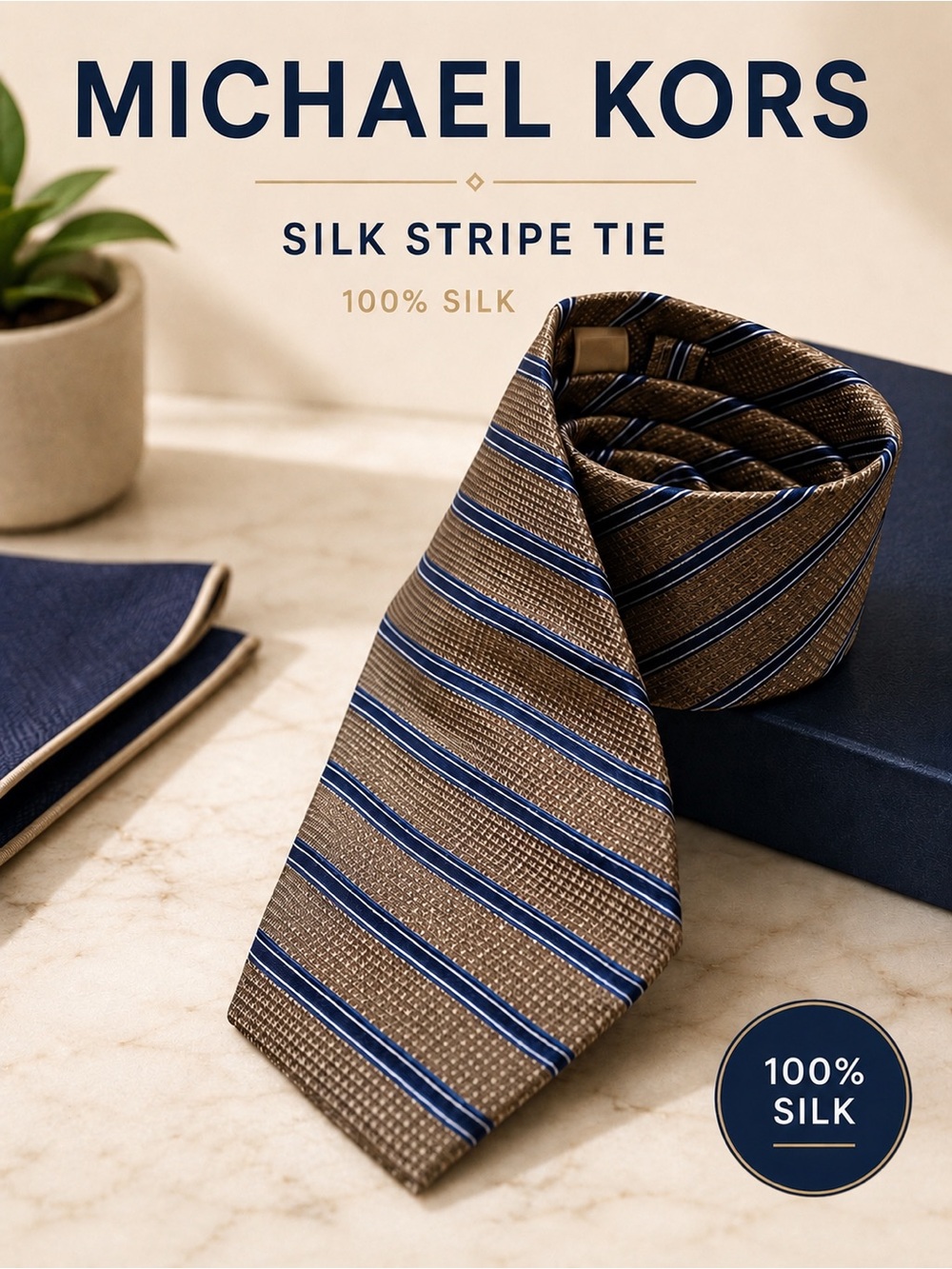 Michael Kors Silk Necktie